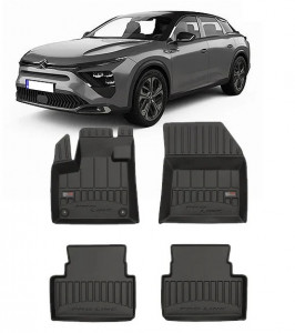 Citroen C5 Aircross, Suv, Din 02.2019 - Prezent , Set Covorase Auto Tip Tavita Premium 3D, din cauciuc accesorii pentru autoturismul tau - masina v170848