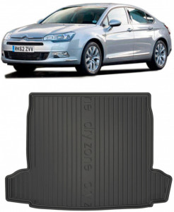 Citroen C5 II din 2008 - 05.2017 Sedan Cu Urechi Laterale *1, Tavita Pentru Portbagaj Lux Premium Dedicata, accesorii pentru autoturismul tau - masina v182239