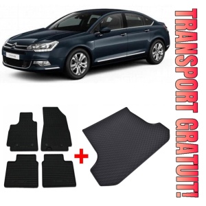 Citroen C5 Set Covorase + tavita portbagaj auto Citroen C5 Aircross PHEV fabricatie 01.2020 - prezent, caroserie suv