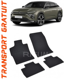 Citroen C5X fabricat din 2022 -Prezent, Suv, set covorase auto dedicate, din cauciuc 100% Premium accesorii pentru autoturismul tau - masina v152539