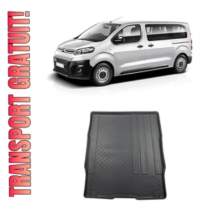 Citroen Jumpy III Spacetourer Van din 01.2016 - Prezent, Tavita Pentru Portbagaj Lux Premium Dedicata, Ampatament L2 Mediu In Spatele Randului 2 (Scaune Culisate In Fata) *1