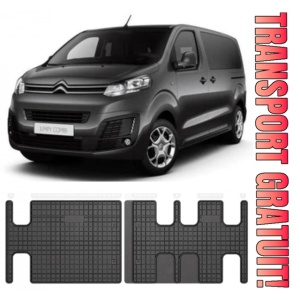 Citroen Jumpy III, Van, Din 01.2016 - Prezent, Rand 3 , Set Covorase Auto Premium