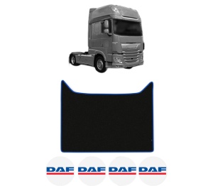 Covoras Camion Tir DAF XF 106 din 2012-2017, Auto, 4x Stickere auto cu DAF