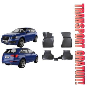 Covorase auto Audi Q5 (Typ 8R) I 2008-2017 set presuri auto tip tavita