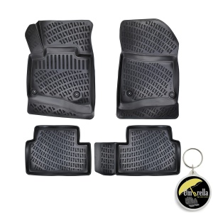 Covorase auto Citroen C5 II (Rd / Td)2007-2017 Set presuri auto tip tavita accesorii pentru autoturismul tau - masina v22511