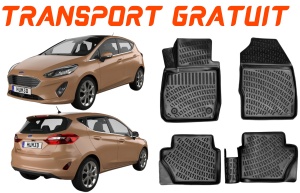 Covorase auto Ford Fiesta VI 2008-2019 tip tavita accesorii pentru autoturismul tau - masina v22662