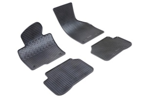 Covorase Volkswagen Passat B7, Combi, din 10.2010 - 11.2014 si set 4 stickere protectie praguri Volkswagen accesorii pentru autoturismul tau - masina v4130