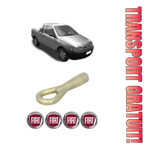 Cui carlig remorcare, tractare auto FIAT STRADA Pickup (178_, 278_) din 1999-2006, Otel, Cri-Flo, 4 Stickere cu FIAT