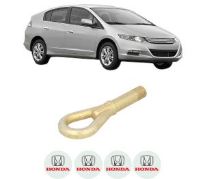 Cui carlig remorcare, tractare auto HONDA INSIGHT (ZE_) din 2009, Otel, Cri-Flo, 4 Stickere cu HONDA - Img 2