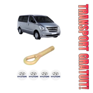 Cui carlig remorcare, tractare auto HYUNDAI H-1 Travel (TQ) din 2008, Otel, Cri-Flo, 4 Stickere cu HYUNDAI