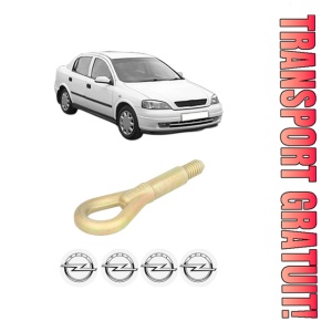Cui carlig remorcare, tractare auto OPEL ASTRA G Saloon (T98) din 1998-2009, Otel, Cri-Flo, 4 Stickere cu OPEL