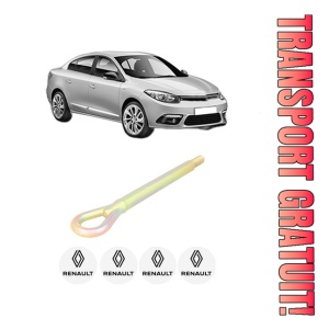 Cui carlig remorcare, tractare auto RENAULT FLUENCE (L3_) din 2010-2014, Otel, Cri-Flo, 4 Stickere cu RENAULT