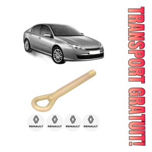 Cui carlig remorcare, tractare auto RENAULT LAGUNA III (BT0/1) din 2008-2015, Otel, Cri-Flo, 4 Stickere cu RENAULT