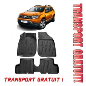 Dacia Duster 2Wd (2015-2018) Set covorase auto cauciuc G.Modern Line 3D transport gratuit