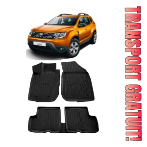Dacia Duster 4Wd (2010-2015) Set covorase auto cauciuc G.Modern Line 3D