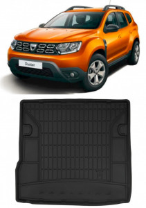 Dacia Duster II Suv din 01.2018 - Prezent, Tavita Pentru Portbagaj Lux Premium Dedicata, 4X2 *3 accesorii pentru autoturismul tau - masina v195123