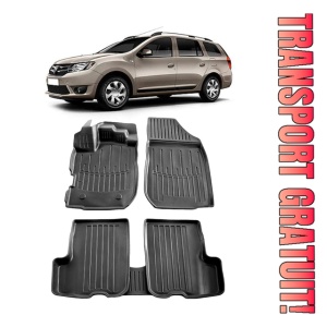 Dacia Logan II Mcv (2012-2020) Set Covorase auto tip tavita din cauciuc Premium Umbrella
