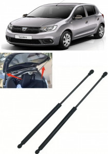 Dacia Sandero Set 2 amortizoare pentru portbagaj / haion Krosno compatibil cu Dacia Sandero Hatchback fabricat intre 2008-2013 accesorii pentru autoturismul tau - masina v91381