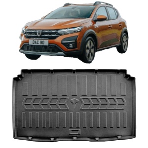 Dacia Sandero Stepway III Prestige, Cu Podea Inalta (2020-) Tavita Portbagaj Umbrella Modern Line dedicata pentru Dacia Sandero Transport Gratuit accesorii pentru autoturismul tau - masina v22776