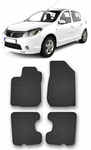 Dacia Sandero Stepway Sandero II Stepway Din 12.2012 - 12.2020, Hatchback , Set Covorase Auto Premium accesorii pentru autoturismul tau - masina v150465