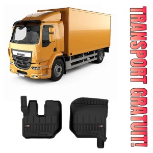 Daf Lf, Cargo, Din 2002 - Prezent , Set Covorase Auto Tip Tavita Premium 3D, din cauciuc