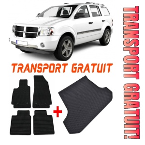 Dodge Durango Set Covorase + tavita portbagaj auto Dodge Durango 3 WK2 Facelift 2, caroserie suv, fabricatie 2021 - prezent, 7 locuri, randul 3 culcat