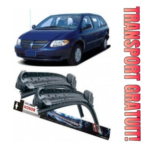 Dodge Grand Set 2 stergatoare parbriz Bosch Bosch Aerotwin compatibile cu Dodge Grand 2007-2010 (65 cm / 50 cm)