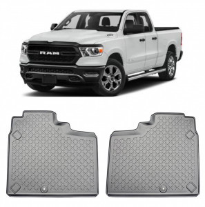 Dodge Ram V Din 2019 - Prezent, Pick-Up , Set Covorase Auto Tip Tavita Premium 3D, din cauciuc accesorii pentru autoturismul tau - masina v163496