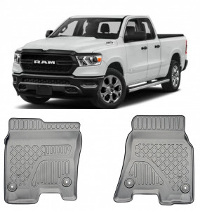 Dodge Ram V Din 2019 - Prezent, Pick-Up , Set Covorase Auto Tip Tavita Premium 3D, din cauciuc accesorii pentru autoturismul tau - masina v162196