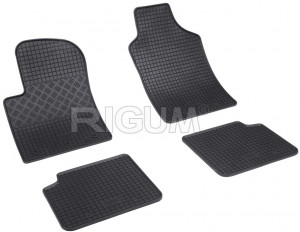 Fiat 500 Hybrid fabricat din 02.2020 - Prezent, Hatchback, set covorase auto dedicate, din cauciuc 100% Premium accesorii pentru autoturismul tau - masina v150114