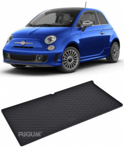 Fiat 500 Tavita pentru portbagaj din cauciuc, compatibila Fiat 500 electric fabricatie 11.2020 - prezent, caroserie hatchback accesorii pentru autoturismul tau - masina v112373