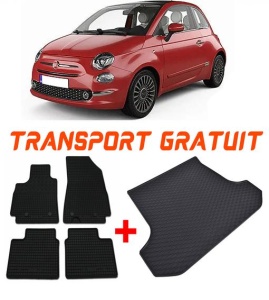 Fiat 500X Suv din 01.2015 - Prezent *2, Set Covorase + tavita portbagaj auto accesorii pentru autoturismul tau - masina v2812