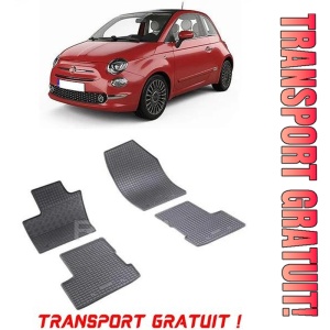 Fiat 500X, Suv, fabricat din 01.2015 - Prezent, set covorase auto dedicate, din cauciuc 100% Premium - Transport Gratuit