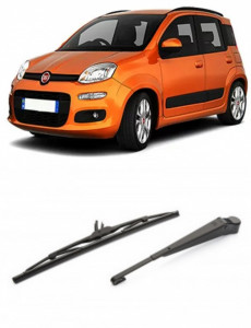 Fiat Panda Brat stergator pentru luneta spate cu lamela 330 mm, compatibil cu Fiat Panda Hatchback fabricat intre 2003-2013, calitate extra accesorii pentru autoturismul tau - masina v91567