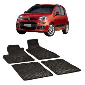 Fiat Panda III (2012-2025) Set 4 covorase auto cauciuc Urban Line