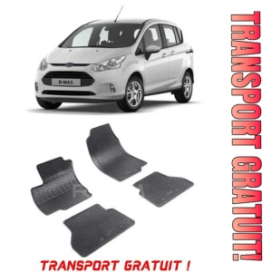 Ford B-Max, Van, fabricat din 09.2012 - 11.2017, set covorase auto dedicate, din cauciuc 100% Premium - Transport Gratuit