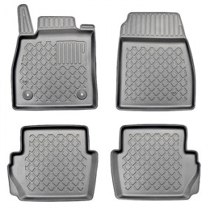 Ford Fiesta VII, Hatchback, Din 07.2017 - Prezent , Set Covorase Auto Tip Tavita Premium 3D, din cauciuc accesorii pentru autoturismul tau - masina v174680