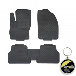 Ford Focus II Hatckback (2004-2011) Set 5 covorase auto cauciuc Exclusive Line accesorii pentru autoturismul tau - masina v148284
