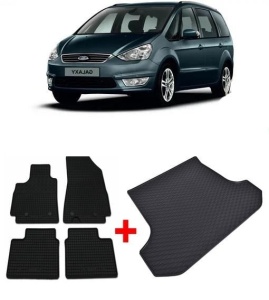 Ford Galaxy Set Covorase + tavita portbagaj auto Ford Galaxy III fabricatie 09.2015 - prezent, caroserie van, 5 locuri - Img 2