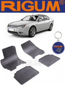 Ford Mondeo III, Hatchback, fabricat din 2001 - 08.2007, set covorase auto dedicate, din cauciuc 100% Premium accesorii pentru autoturismul tau - masina v156212
