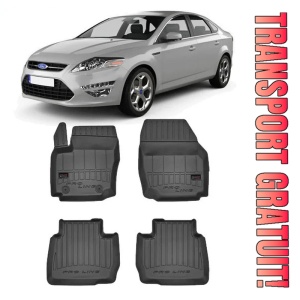 Ford Mondeo IV, Sedan, Din 09.2007 - 12.2014 , Set Covorase Auto Tip Tavita Premium 3D, din cauciuc