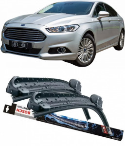 Ford Mondeo Set 2 stergatoare parbriz Bosch Bosch Aerotwin 65 cm/47.5 cm compatibile cu Ford Mondeo V Saloon (Cd) din 2012-2016 (65 cm / 47.5 cm) accesorii pentru autoturismul tau - masina v124676