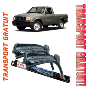 Ford Ranger Set 2 stergatoare parbriz pentru parbriz compatibile cu Ford Ranger fabricat incepand cu 2005, breloc Hella (45 cm / 45 cm)