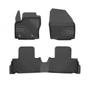 Ford S-Max I Din 05.2006 - 08.2015, Van , Set Covorase Auto Tip Tavita Premium 3D, din cauciuc accesorii pentru autoturismul tau - masina v169367