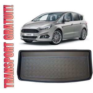 Ford S-Max I Van din 05.2006 - 08.2015 *5, Tavita Pentru Portbagaj Lux Premium Dedicata,