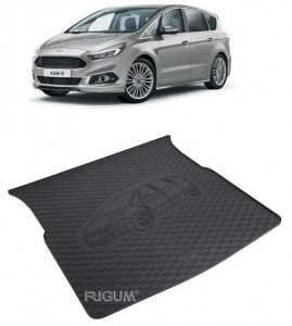 Ford S-Max I Van din 05.2006 - 08.2015, Tavita Pentru Portbagaj Lux Premium Dedicata, 5 Locuri *1 accesorii pentru autoturismul tau - masina v186888