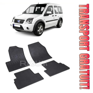 Ford Tourneo Connect I, Van, fabricat din 2002 - 2013, 5 Locuri, set covorase auto dedicate, din cauciuc 100% Premium