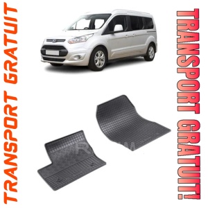 Ford Tourneo Connect III, Van, fabricat din 2019 - Prezent, 2 Locuri, set covorase auto dedicate, din cauciuc 100% Premium