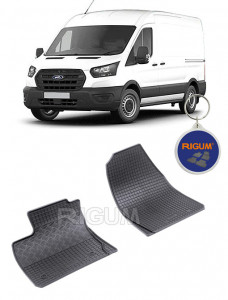 Ford Tourneo Courier II, Van, fabricat din 06.2014 - Prezent, 2 Locuri, set covorase auto dedicate, din cauciuc 100% Premium accesorii pentru autoturismul tau - masina v156081