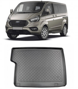 Ford Tourneo Custom Facelift Van din 02.2018 - Prezent, Tavita Pentru Portbagaj Lux Premium Dedicata, Ampatament L2 In Spatele Randului 3 *2 accesorii pentru autoturismul tau - masina v190066